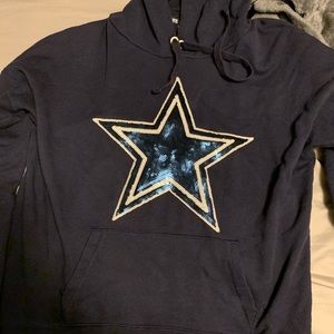 Dallas Cowboys PINK bling Hoodie
